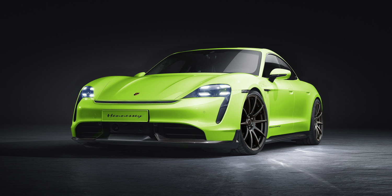 Hennessey Porsche Taycan første elbil projekt fra tuningsfirmaet