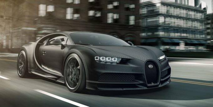 Bugatti Chiron Noire nu i en budgetudgave