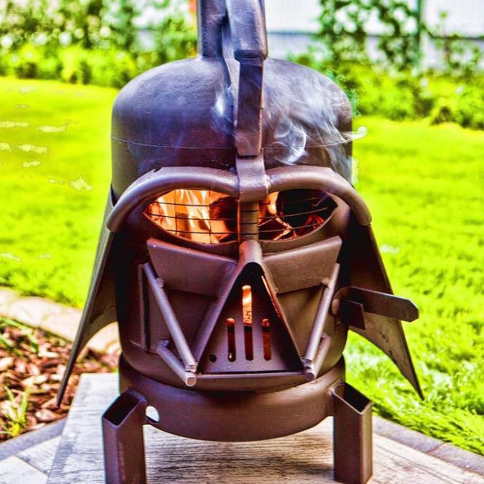 Darth Vader grill