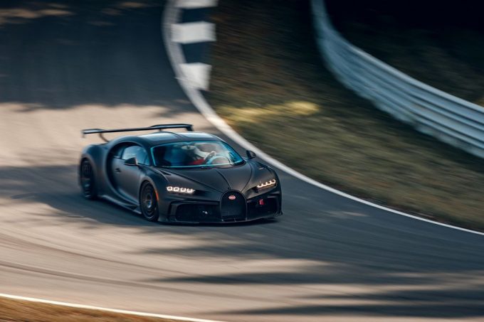 Bugatti Chiron Pur Sport snart klar til Nūrburgring