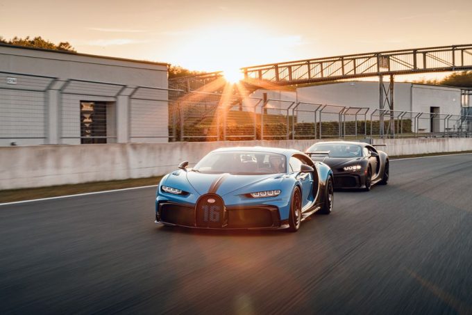 Bugatti Chiron Pur Sport tester på Bilster Berg