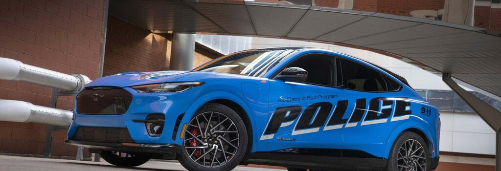 New York’s første Mustang Mach-E politibil